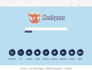 seedpeer.unblocked.red screenshot