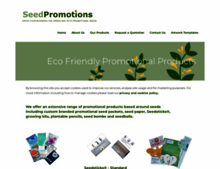 seedpromotions.co.uk screenshot