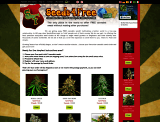 seeds4free.com screenshot