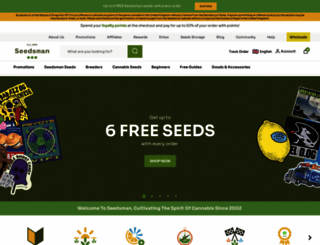 seedsmanseeds.com screenshot