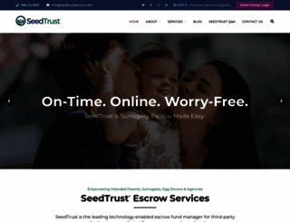 seedtrustescrow.com screenshot