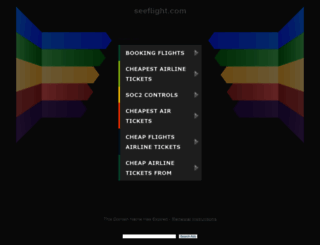 seeflight.com screenshot