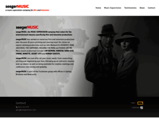seegermusic.com screenshot