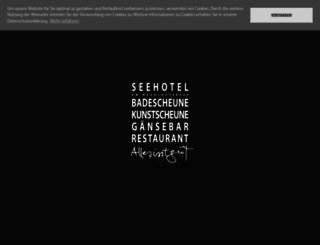 seehotel-neuklostersee.de screenshot