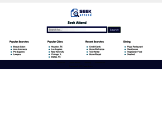 seekattend.com screenshot