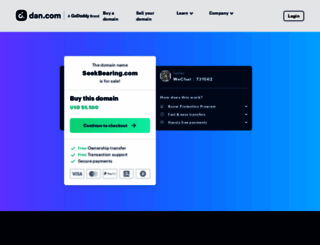seekbearing.com screenshot