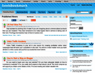 seekbookmark.com screenshot