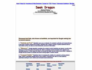 seekdragon.com screenshot