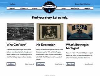 seekingmichigan.org screenshot