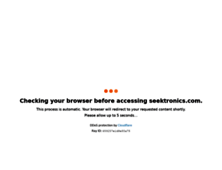 seektronics.com screenshot