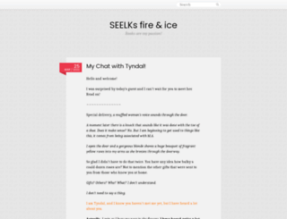 seelkfireice.wordpress.com screenshot