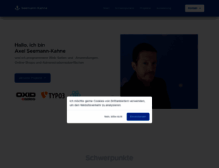 seemann-kahne.de screenshot