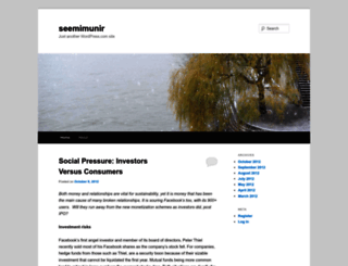 seemimunir.wordpress.com screenshot