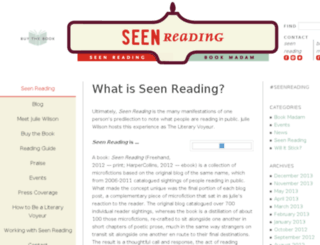 seenreading.com screenshot