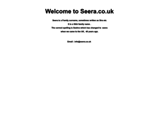 seera.co.uk screenshot