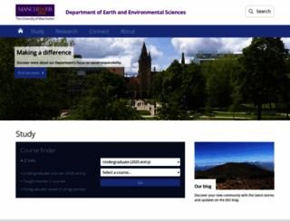 sees.manchester.ac.uk screenshot