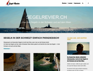 segel-revier.com screenshot