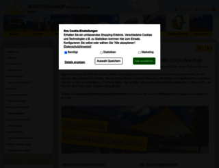 segeltuch-shop.de screenshot