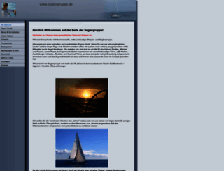 seglergruppe.de screenshot