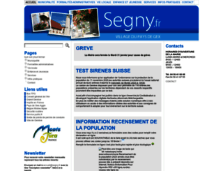 segny.fr screenshot