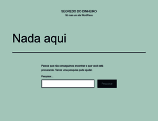 segredodinheiro.com.br screenshot