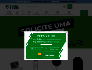 segurancaetelecom.com.br screenshot