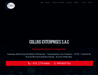 seguridadcollins.com screenshot