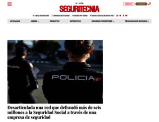 seguritecnia.es screenshot