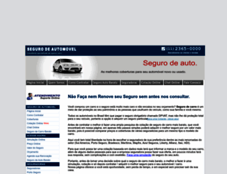 segurodecarroautomovel.com.br screenshot
