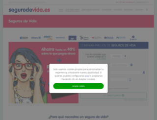 segurodevida.es screenshot