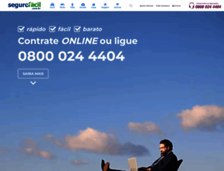 segurofacil.com.br screenshot