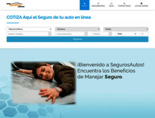 segurosautos.com.mx screenshot