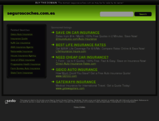 seguroscoches.com.es screenshot