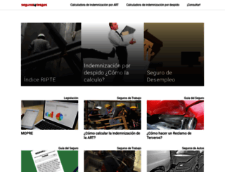 segurosyriesgos.com.ar screenshot
