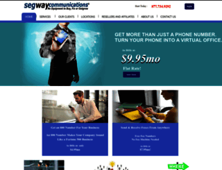 segwaycommunications.com screenshot