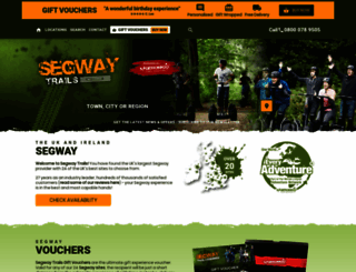 segwaytrails.co.uk screenshot