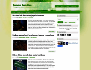 sehat-islam.blogspot.com screenshot