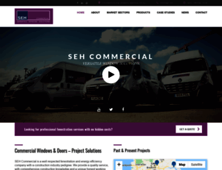 sehcommercial.co.uk screenshot