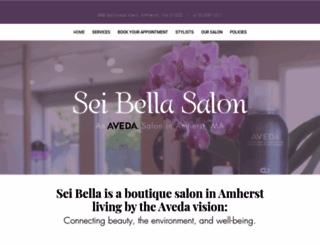 seibellasalon.com screenshot
