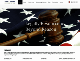 seidell-law.com screenshot