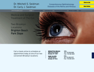 seidmanophthalmology.com screenshot