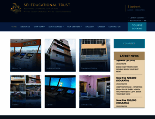 seiedutrust.com screenshot