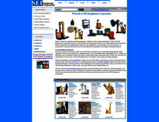 seiequipment.com screenshot