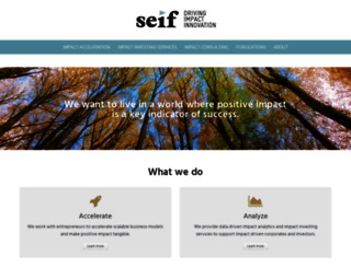 seif.org screenshot