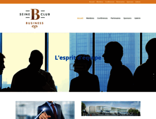 seine-business-club.com screenshot