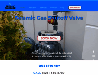 seismicshutoff.com screenshot