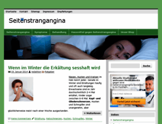 seitenstrangangina.com screenshot