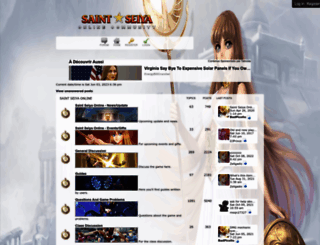seiya.forumotion.com screenshot