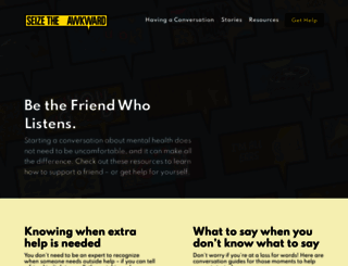 seizetheawkward.org screenshot