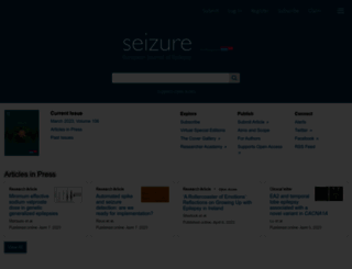 seizure-journal.com screenshot